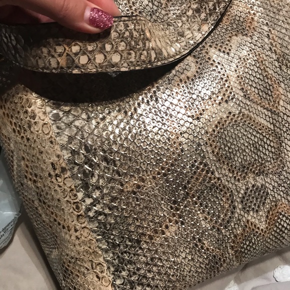 Silvano Biagini 1Italian Genuine Python 100% - Picture 2 of 3